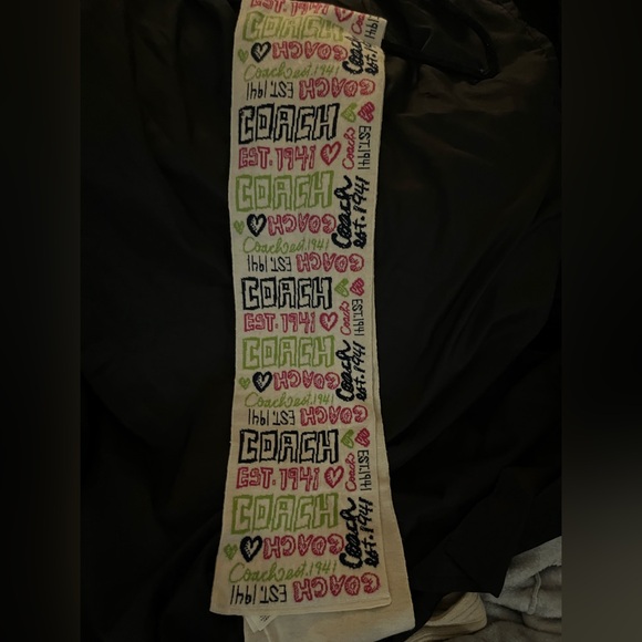 Coach poppy scarf - Picture 1 of 3